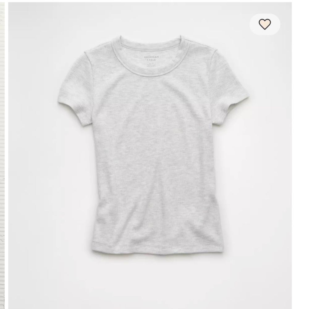 AE Waffle Hey Baby Tee